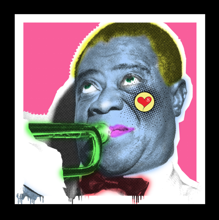Louis Armstrong - La vie en rose - Print Limited Edition - Image 3