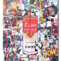 Spray can2 - Original variation painting on canvas - Image 3