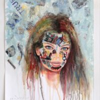 I'll show you - Original Painting on Paper - Image 2
