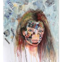 I'll show you - Original Painting on Paper - Image 4
