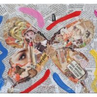 Always - Original Collage Painting on canvas - Image 4