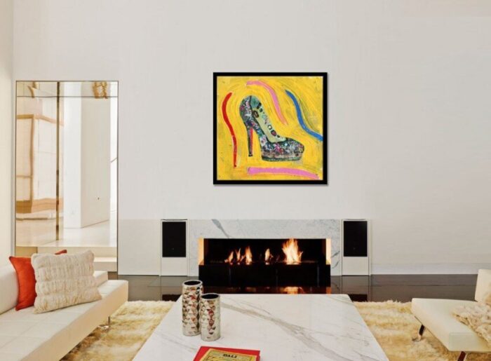 Art - Original Collage Painting on canvas - Image 3
