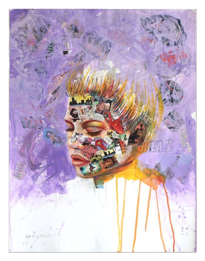 Ring Ring - Original Painting on Paper - Image 3