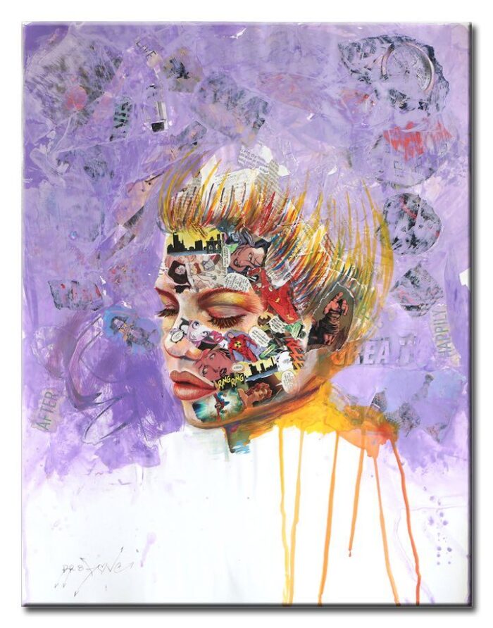 Ring Ring - Original Painting on Paper - Image 6