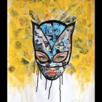 Kat Woman - Original Painting on Paper