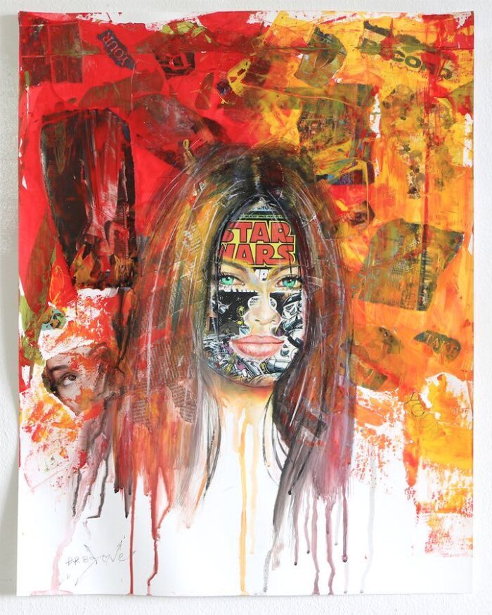 Star Wars - Original Painting on Paper - Image 3
