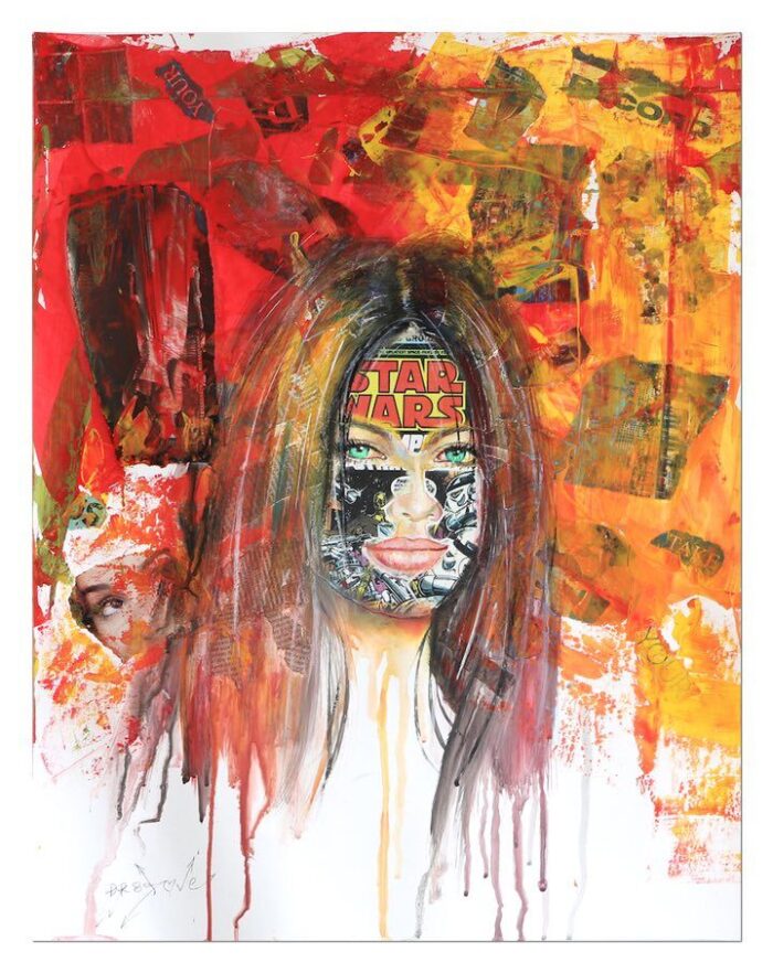 Star Wars - Original Painting on Paper - Image 4