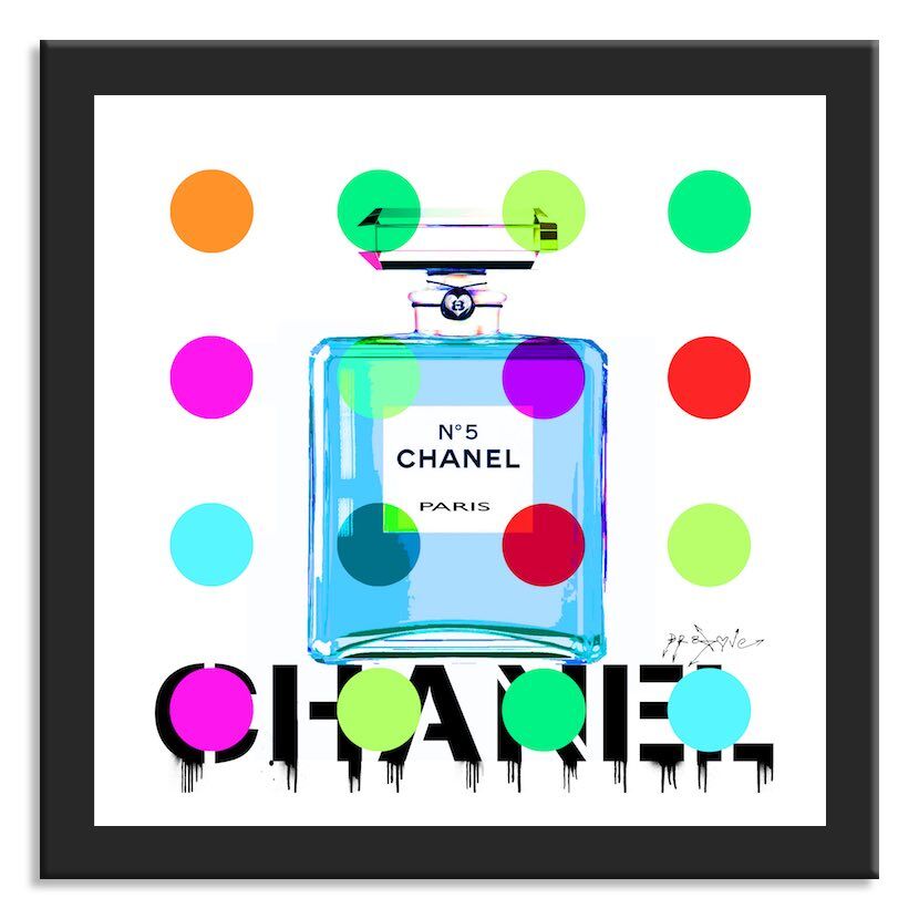 Chanel B & W  Chanel wall art, Chanel art print, Chanel art