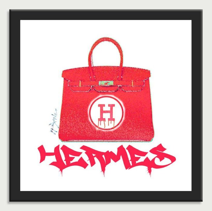 Hermes Handbags color 2 - Print Limited Edition
