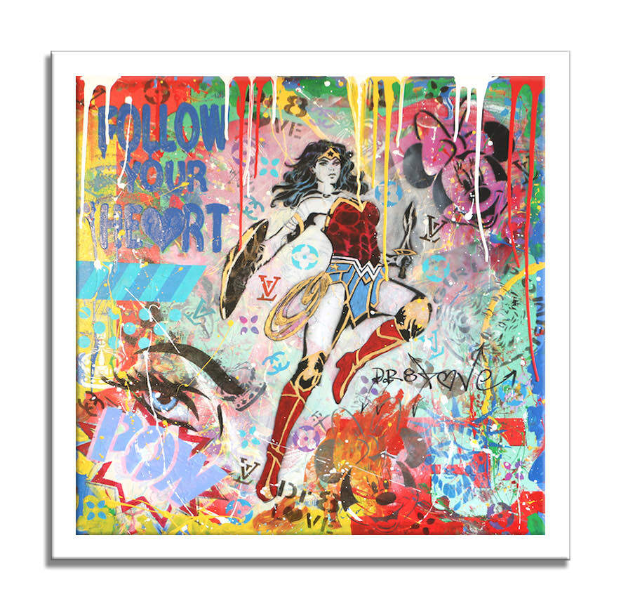 Dr8love Limited Edition Giclée printrded on Canvas or Paper