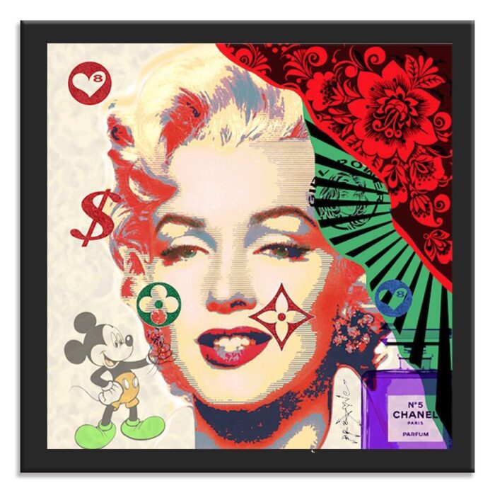 Marilyn Mickey Chanel - Print Limited Edition