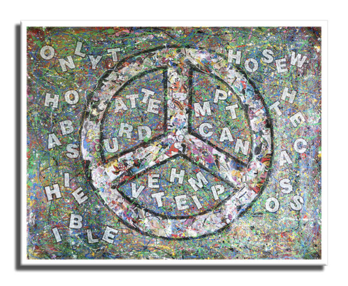 Only Those - Original Abstract Painting on canvas - Image 3