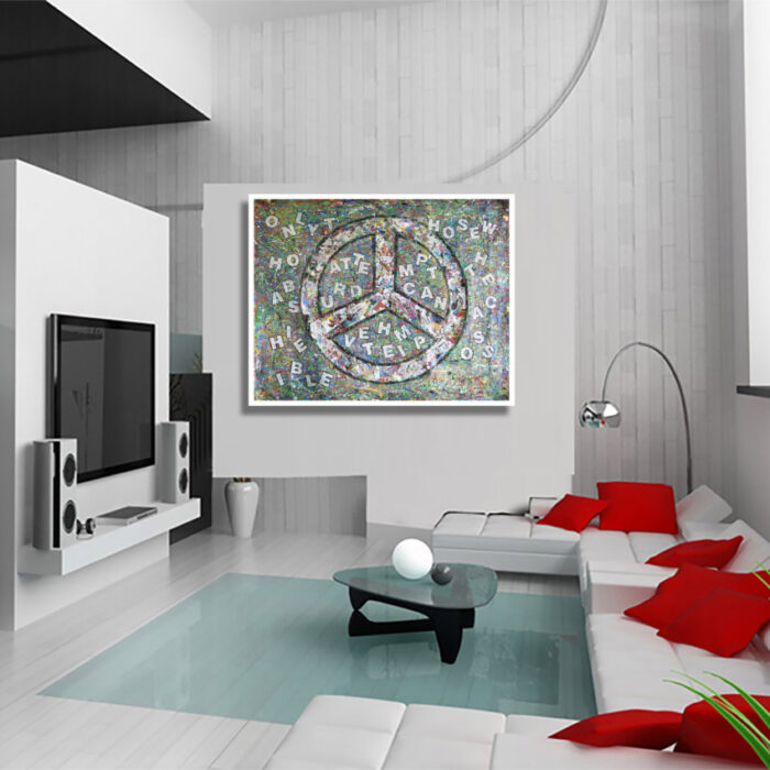 Only Those - Original Abstract Painting on canvas - Image 2