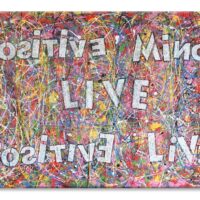 Positive Minds - Original Abstract Painting on canvas