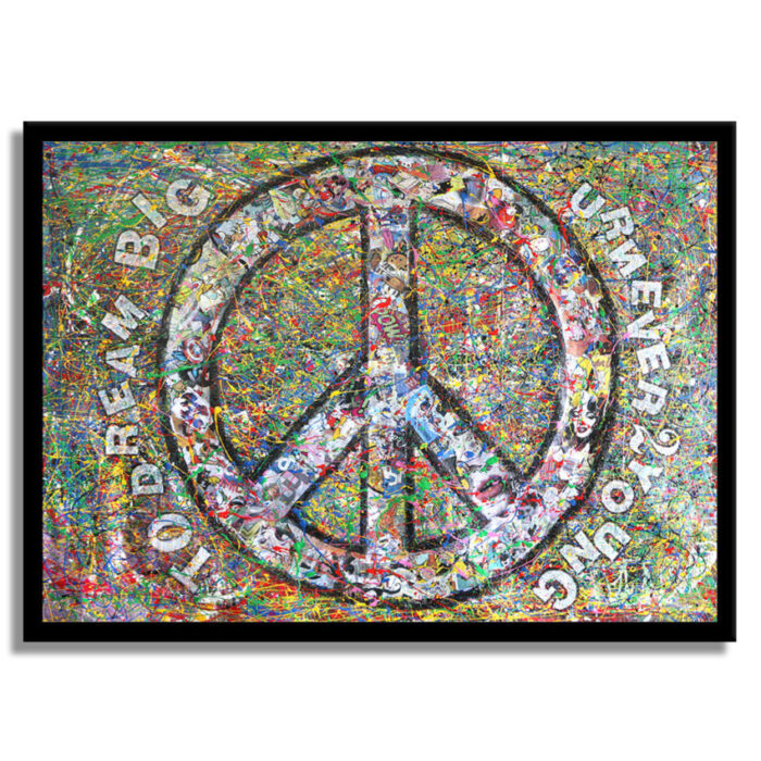 You are never - Original Abstract Painting on canvas - Image 5
