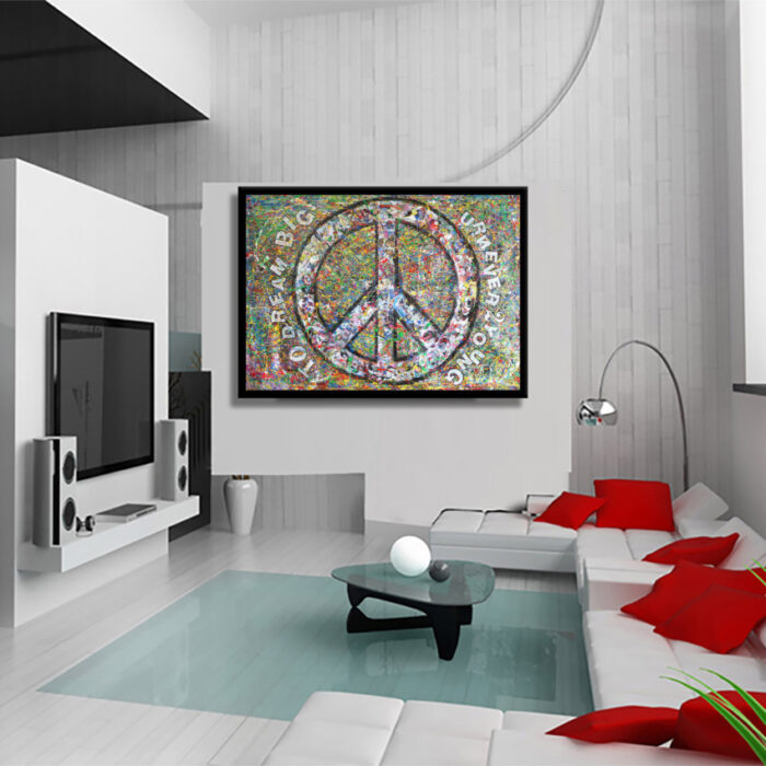 You are never - Original Abstract Painting on canvas - Image 4