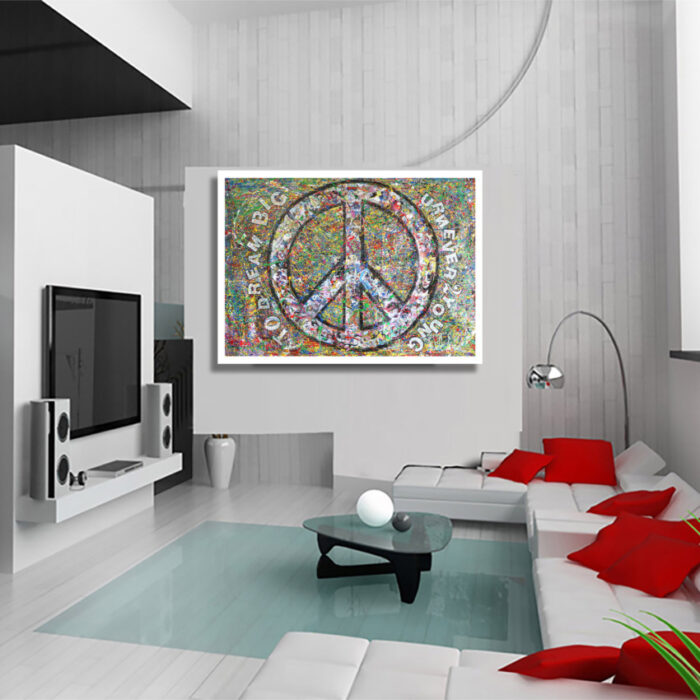 You are never - Original Abstract Painting on canvas - Image 2