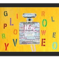 Chanel N5 Girl Power - Original Painting on canvas - Image 4