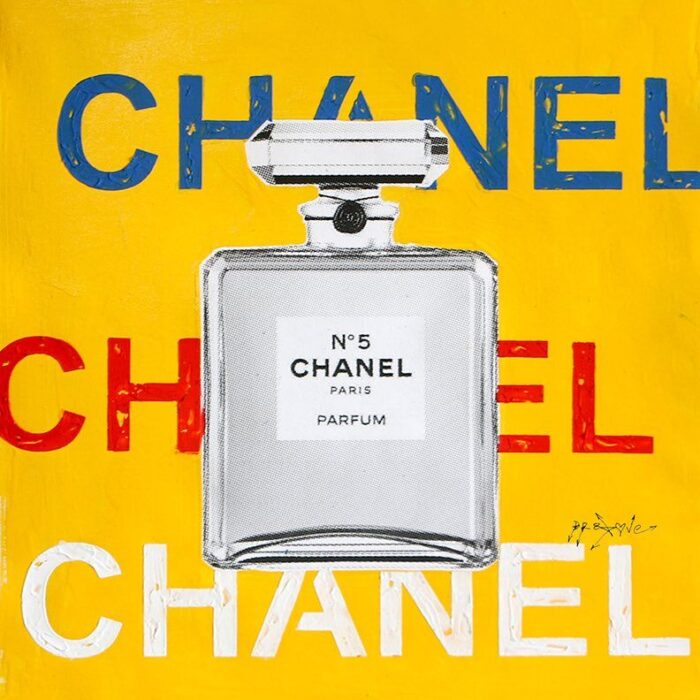 Chanel-patchouli - Original Painting on canvas - Image 5