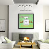 Chanel vetiver - Original Painting on canvas - Image 3