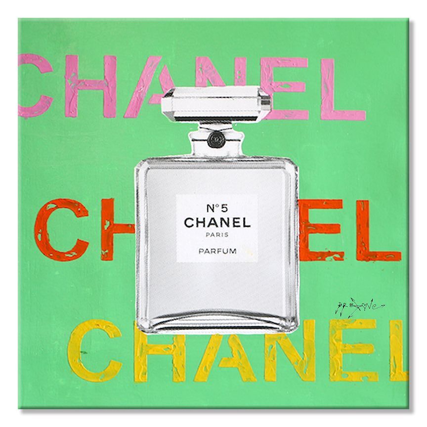 Chanel vetiver - Original Painting on canvas