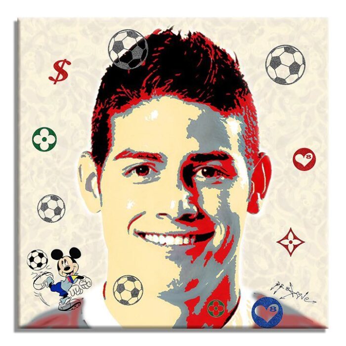 James Rodriguez-Colombia - Print Limited Edition - Image 3