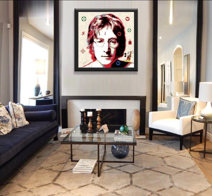 John Lennon-Peace - Print Limited Edition - Image 2