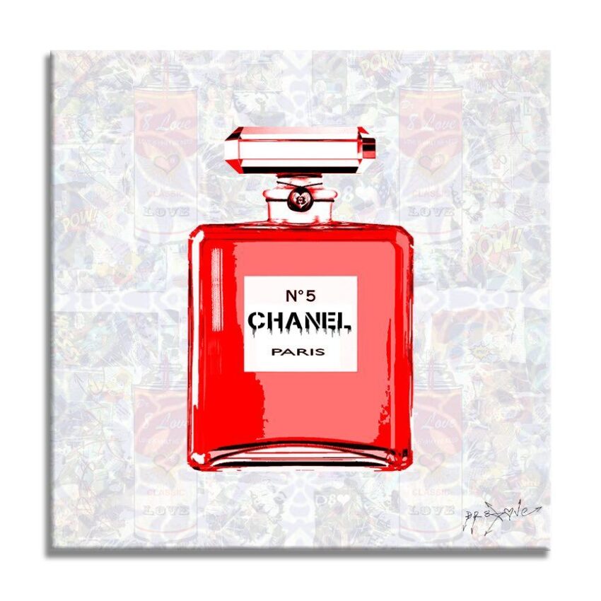 Chanel No. 5 limited-edition red bottle - Christmas