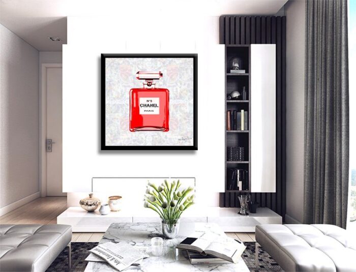 Chanel Red - Print Limited Edition - Image 2