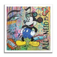 All we need - Mickey- Original Painting on canvas - Image 3