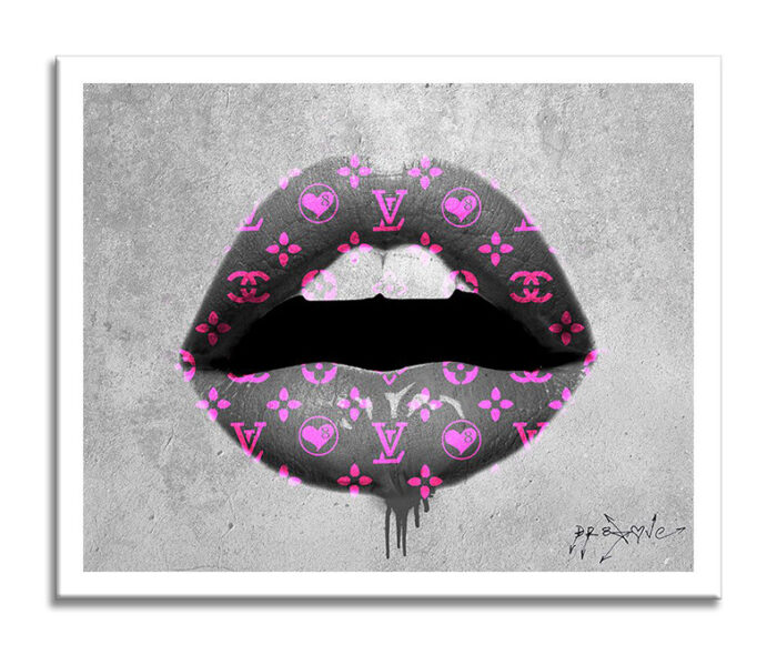 Go Kiss lips- Print Limited Edition - Image 3