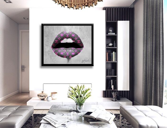 Go Kiss lips- Print Limited Edition - Image 2