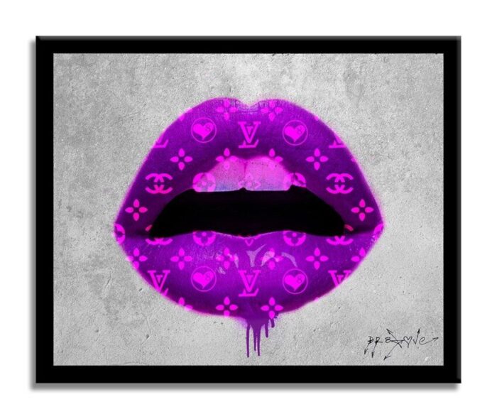 Home Kiss lips- Print Limited Edition - Image 3