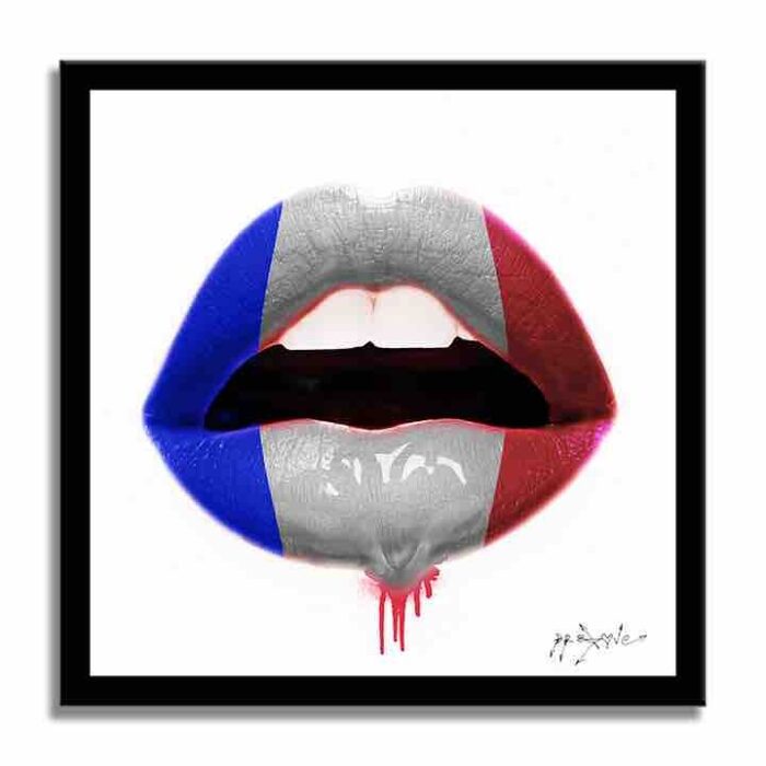 Kiss France Lips flag - Print Limited Edition - Image 3