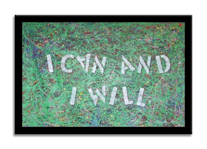 I Can and i Will - Original Abstract Painting on canvas - Image 3