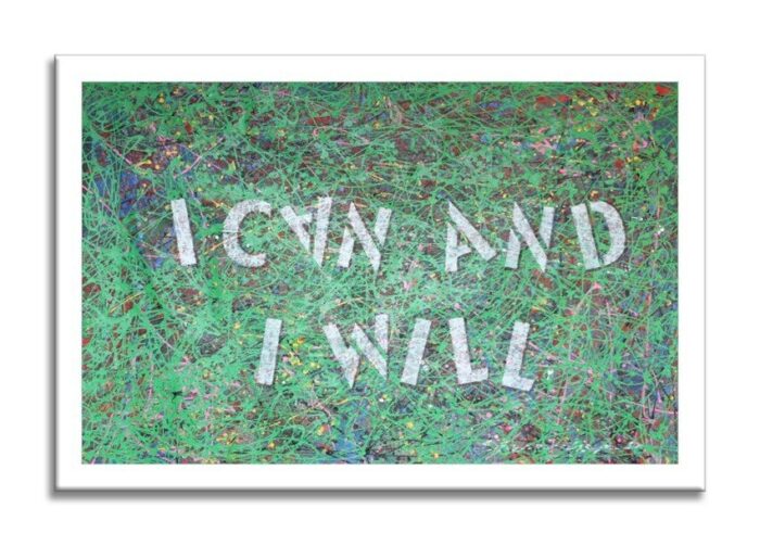 I Can and i Will - Original Abstract Painting on canvas - Image 4