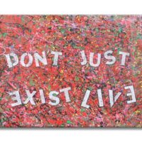 Live - Original Abstract Painting on canvas