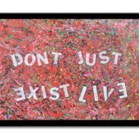 Live - Original Abstract Painting on canvas - Image 3