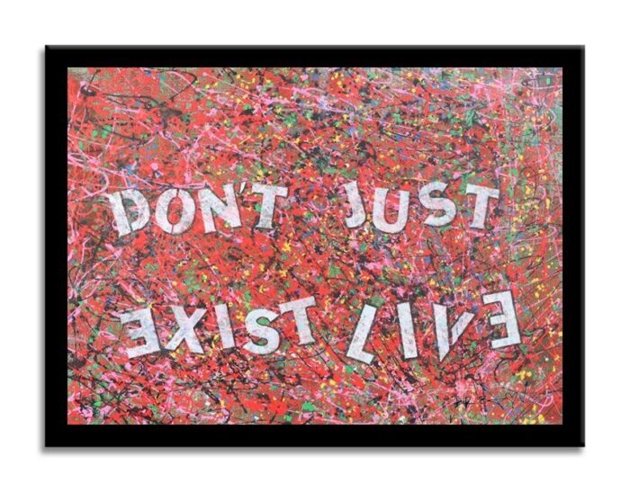 Live - Original Abstract Painting on canvas - Image 3