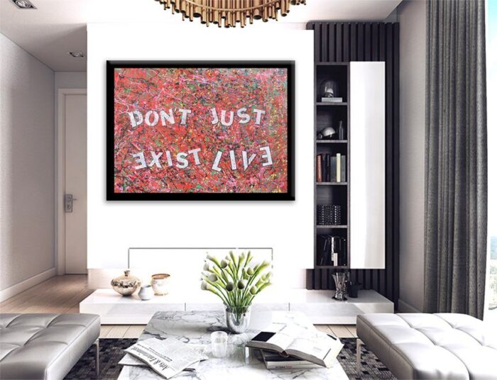 Live - Original Abstract Painting on canvas - Image 2