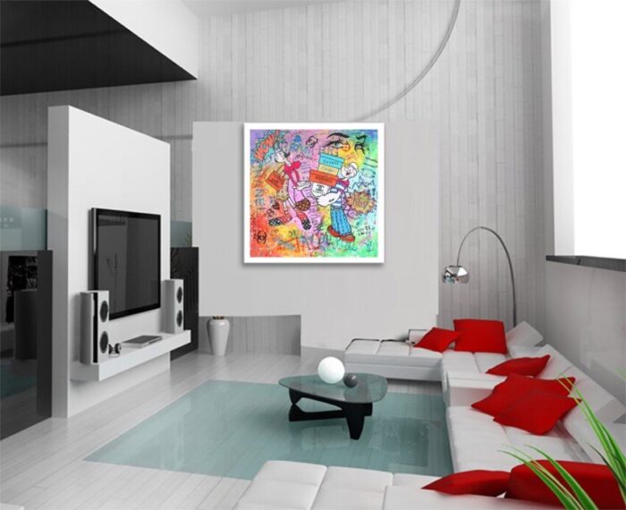 Popeye collectors issue - Original Painting on canvas - Image 5