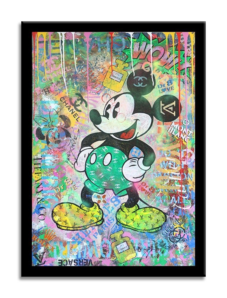Mickey Tiffany - Original Painting on canvas - Image 5