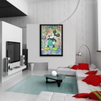 Mickey Tiffany - Original Painting on canvas - Image 4