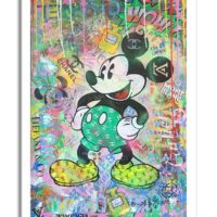 Mickey Tiffany - Original Painting on canvas - Image 3