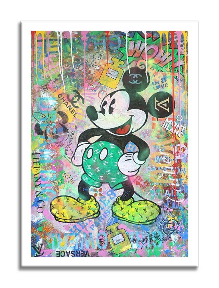 Mickey Tiffany - Original Painting on canvas - Image 3