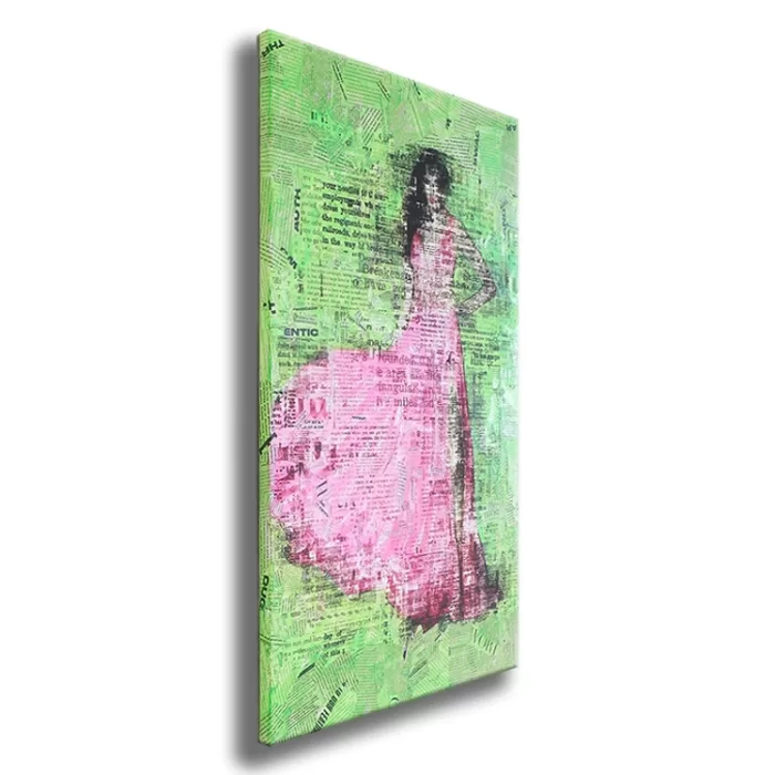 Prada Dress - Original Painting on canvas - Image 4