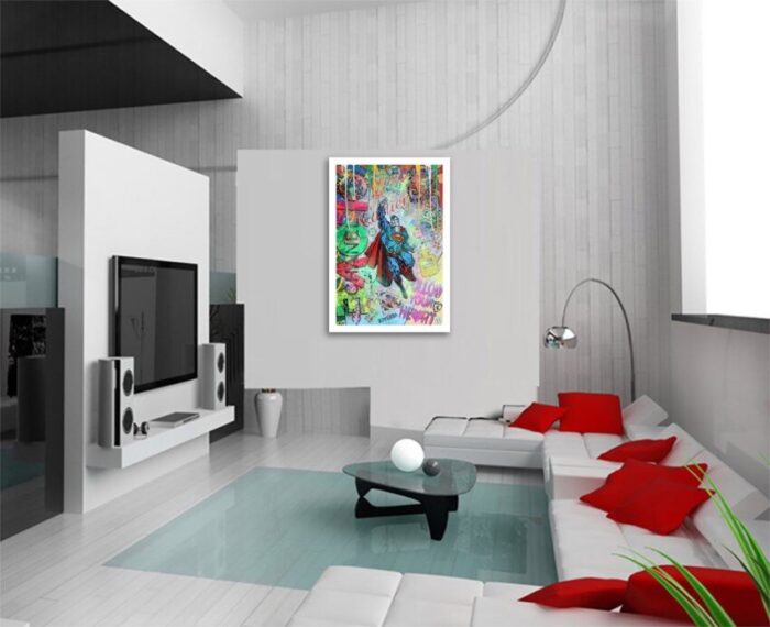 Superman follow your heart - Print Limited Edition - Image 2