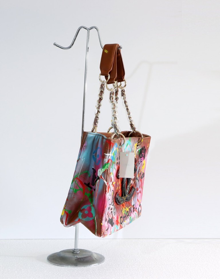 Hand Painted Handbag 2 - Image 3