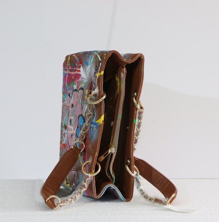 Hand Painted Handbag 2 - Image 5