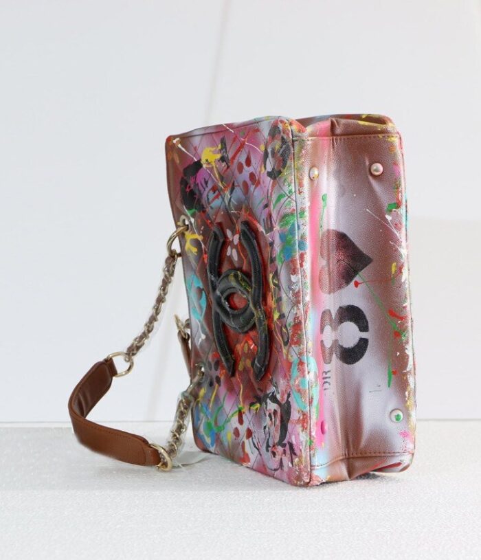 Hand Painted Handbag 2 - Image 6